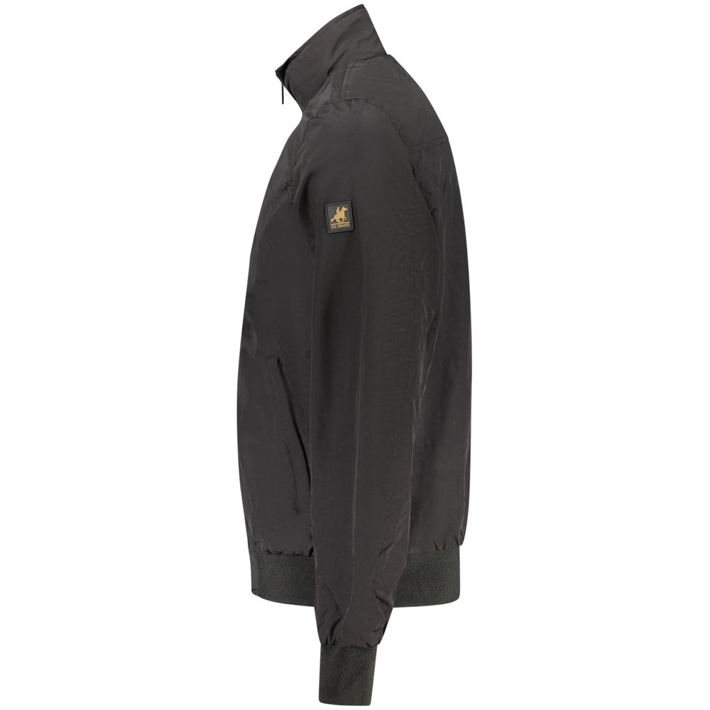 U.S. Grand Polo Black Cotton Men's Hoodie