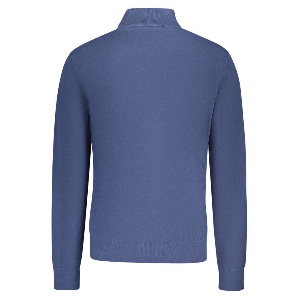 U.S. Grand Polo Bianco Cotton Men Polo - Blue - 3XL