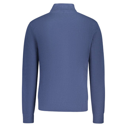U.S. Grand Polo Bianco Cotton Men Polo - Blue - 3XL