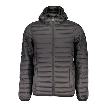 U.S. Grand Polo Black Polyester Men's Jacket