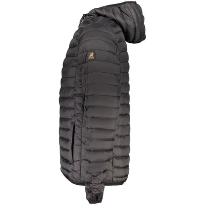 U.S. Grand Polo Black Polyester Men's Jacket