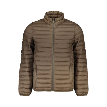U.S. Grand Polo Brown Polyester Men's Jacket
