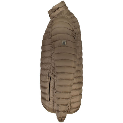 U.S. Grand Polo Brown Polyester Men's Jacket