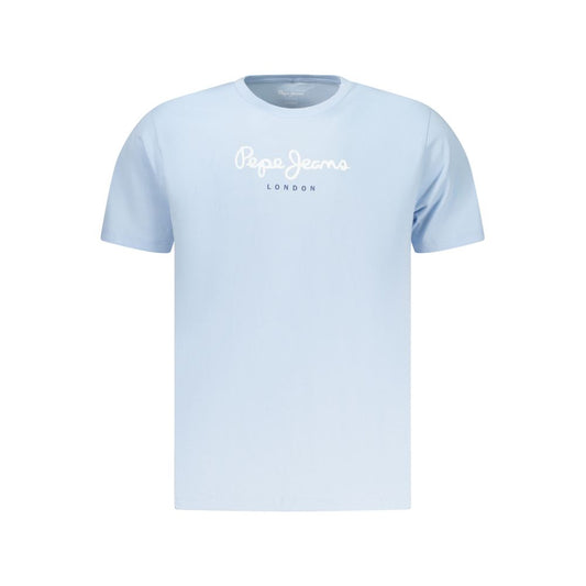 Pepe Jeans Azzurro Cotton Mens T-Shirt