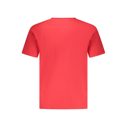 Converse Grigio Cotton Men T-Shirt - Rosso - Size M