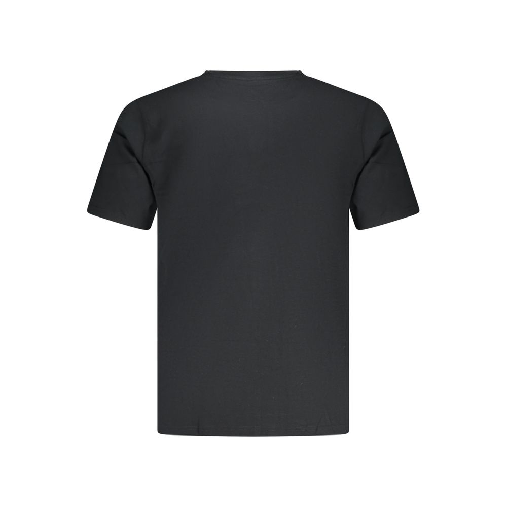 Converse Black Cotton Men T-Shirt - XL
