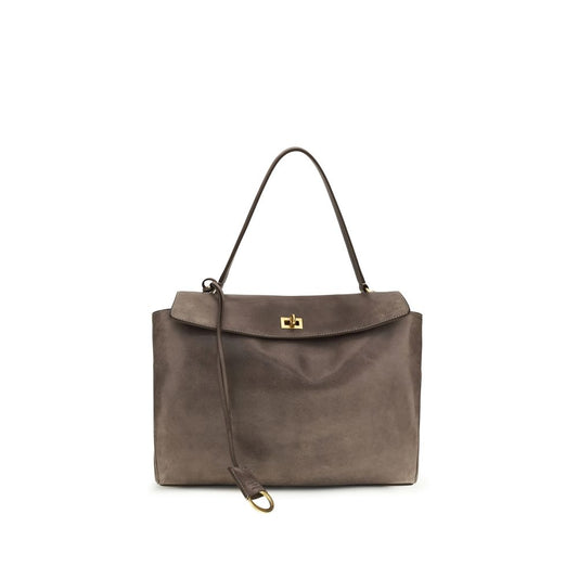 Balenciaga Gray Lamb Ovis Aries Shoulder Bag