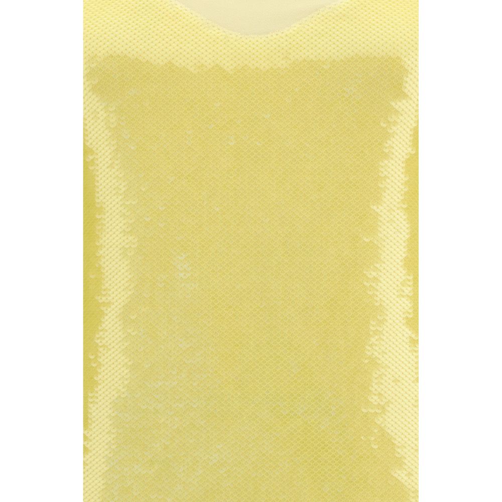 Gucci Yellow Sequin Mini Dress