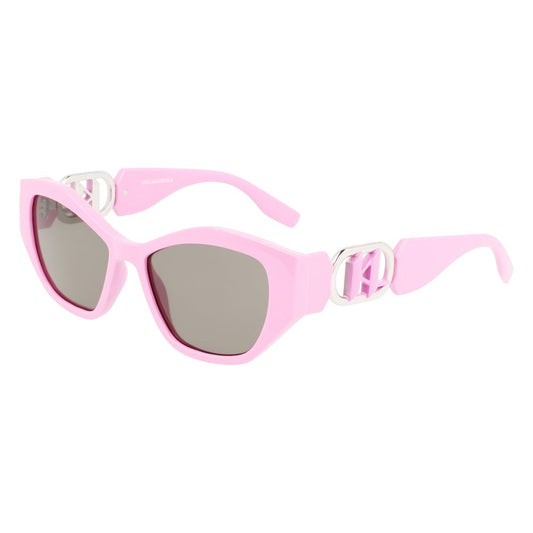 Karl Lagerfeld Women's Sunglasses – Pink Injected Frame, Filter 3 Lenses