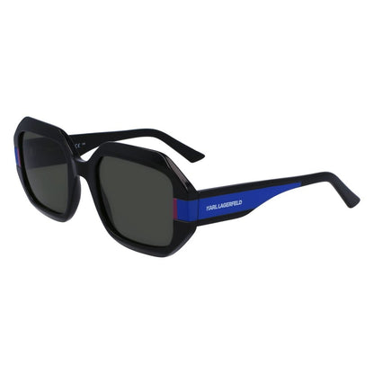 Karl Lagerfeld Women’s Sunglasses – Black Injected Frame, Filter 3 Protection