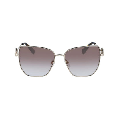 Longchamp Women’s Gold Metal Sunglasses – 58mm Gradient Lenses