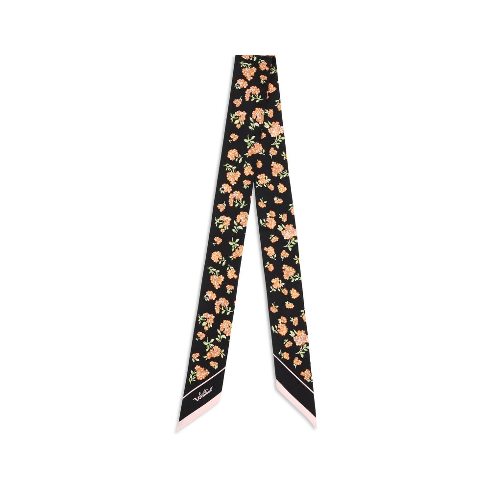 Valentino Garavani Mazzetto Coriandolo Silk Bandeau Scarf