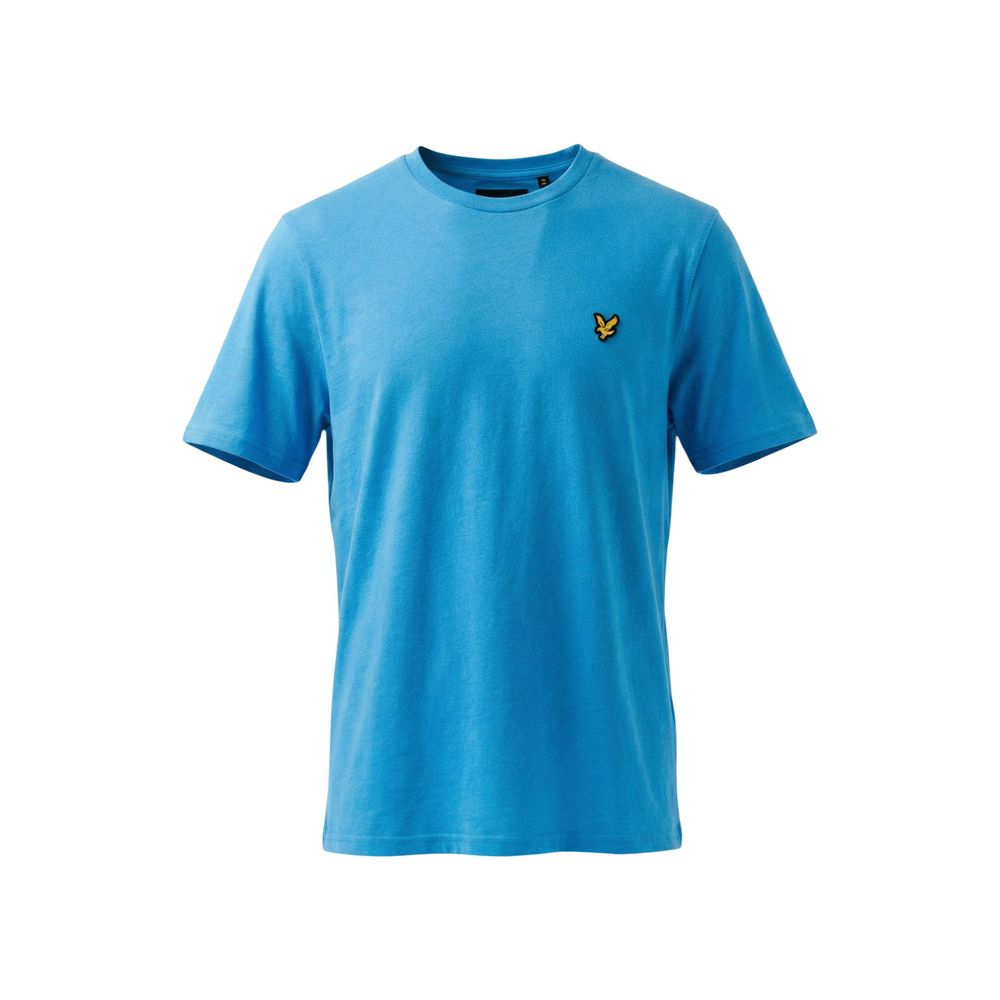 Lyle & Scott Men's Blue Cotton Sportswear T-Shirt