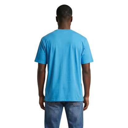 Lyle & Scott Men's Blue Cotton Sportswear T-Shirt