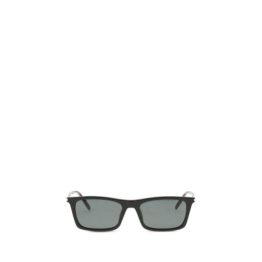 Saint Laurent SL 890 Betty Thin Sunglasses – Black Acetate Frame