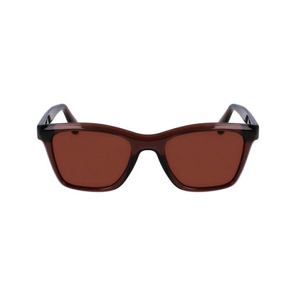 Ferragamo Unisex Sunglasses – Brown Injected Frame, Gradient Lenses