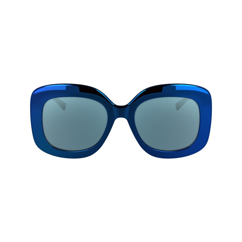 Karl Lagerfeld Women’s Sunglasses – Blue Injected Frame, 53mm Lenses