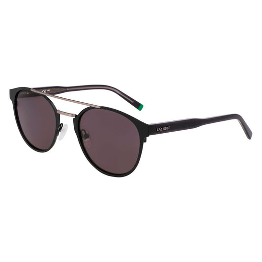 Lacoste Men's Black Metal Sunglasses – Stylish & Protective