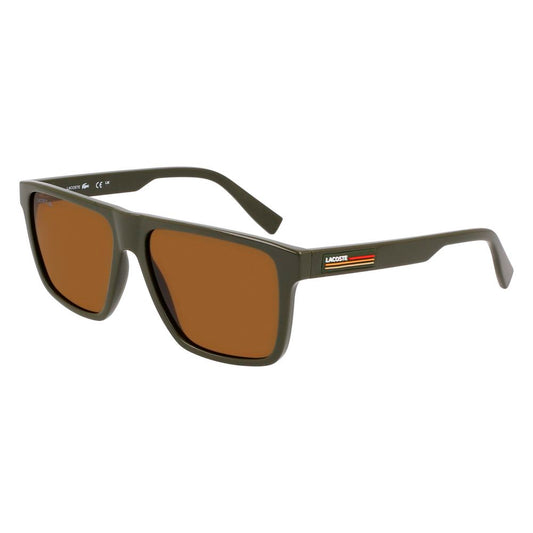 Lacoste Brown Injected Sunglasses – Stylish Men's Eye Protection