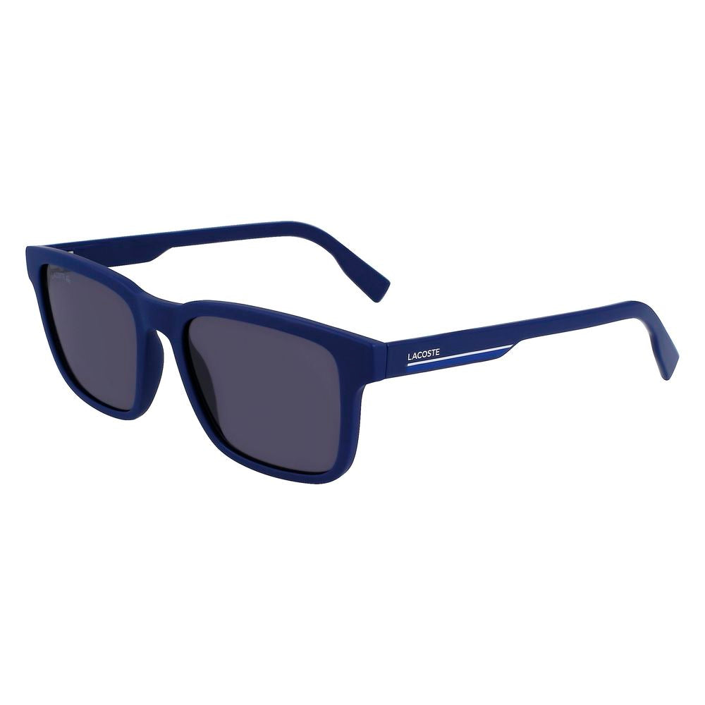 Lacoste Men's Blue Injected Sunglasses – Stylish Eye Protection