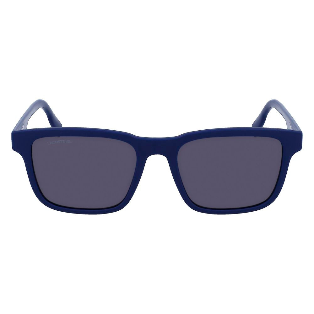 Lacoste Men's Blue Injected Sunglasses – Stylish Eye Protection