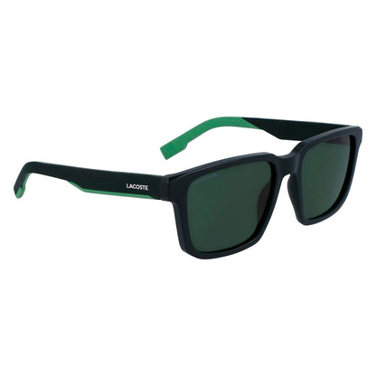 Lacoste Men’s Bicolor Injected Sunglasses – Green Frame