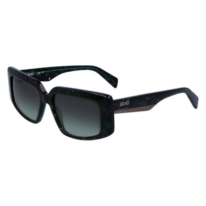 Liu Jo Women’s Sunglasses – Grey Acetate Frame, Gradient Lenses