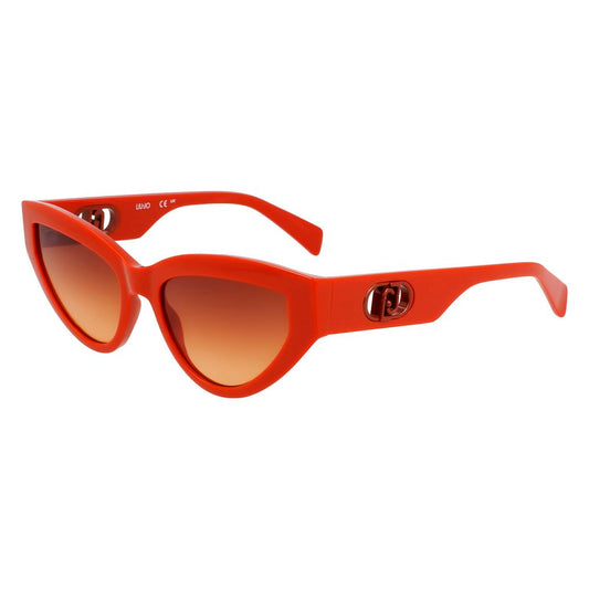 Liu Jo Women’s Sunglasses – Brown Injected Frame, Category 2 UV Protection