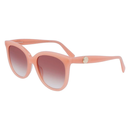 Longchamp Women's Multicolor Sunglasses – Pink Acetate Frame