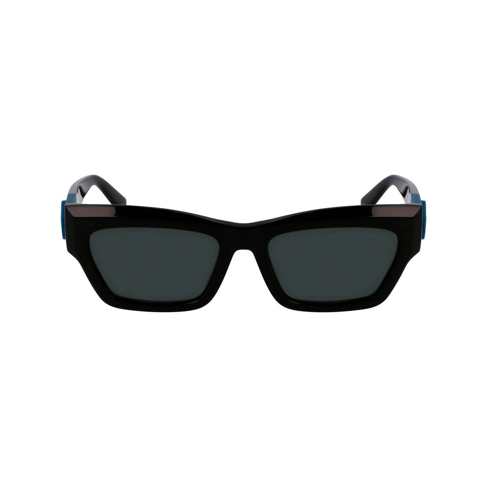 Longchamp Women’s Sunglasses – Black Acetate Frame, Grey Lenses