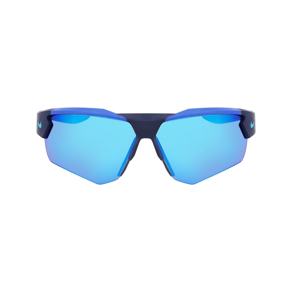Nike Men’s Sunglasses – Grey Injected Frame, Blue Lenses