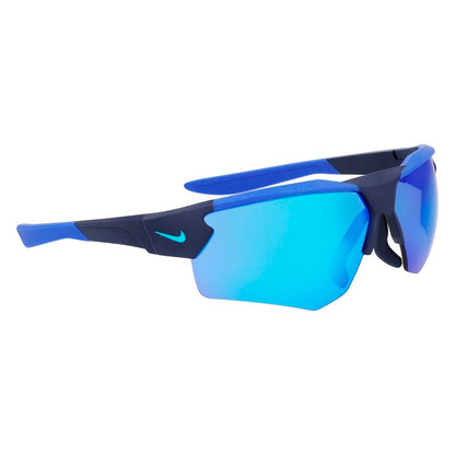 Nike Men’s Sunglasses – Grey Injected Frame, Blue Lenses