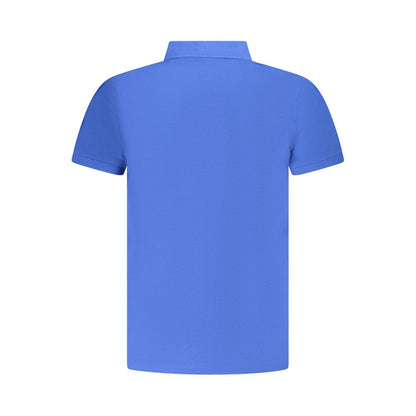 Norway 1963 Blue Cotton Men's Polo Shirt