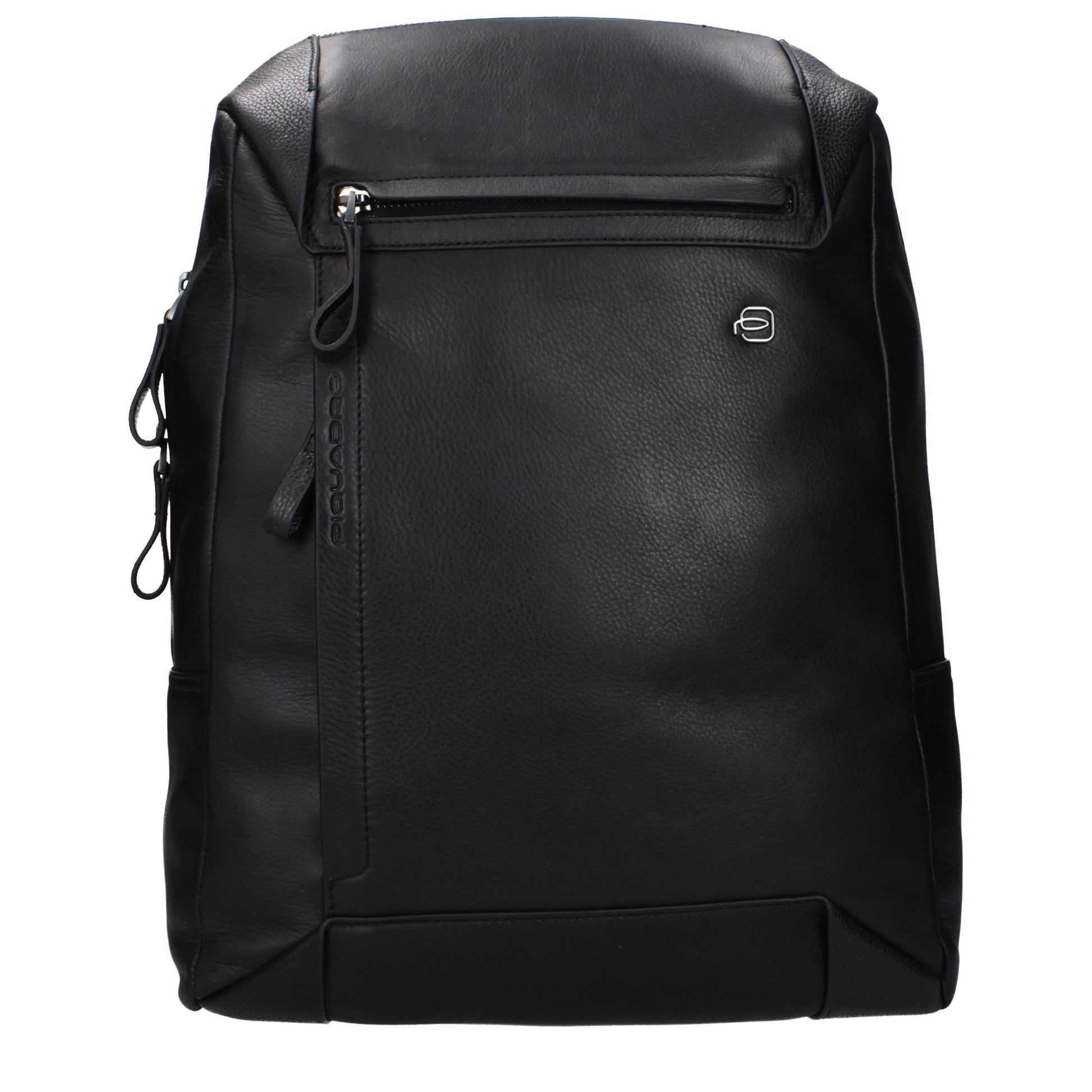 Piquadro Black Leather Backpack - OUTCA4260S94N