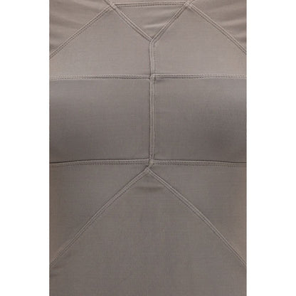 Rick Owens Gray Viscose Blouse - The Temple Fitted Top