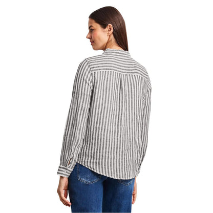 Street One Brown Linen Blouse - Effortless Elegance for Every Occasion