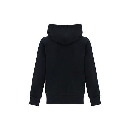 Comme Des Garçons Play Black Polyester Sweatshirt Hoodie