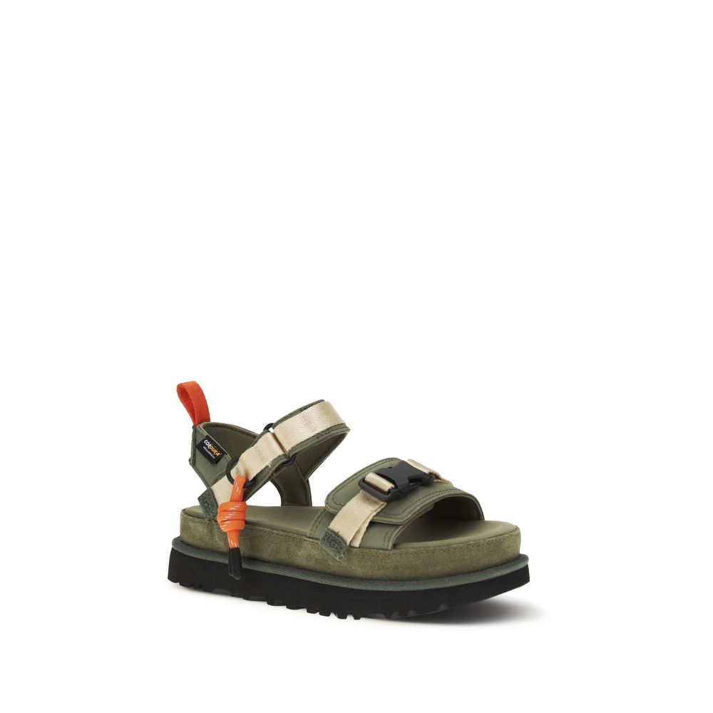 UGG Bicolor Other Fibres Flat Sandals - Goldenstar Wildwood Sandals