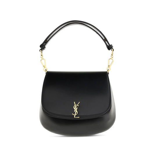 Saint Laurent Black Calf Leather Bos Taurus Wallet