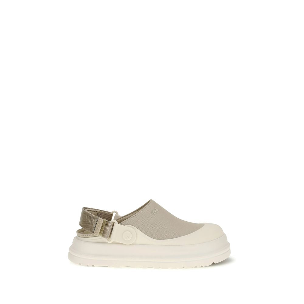 UGG GoldenGlow Cotton Mules in Beige