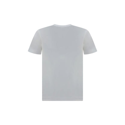 Comme Des Garçons Play White Cotton T-Shirt