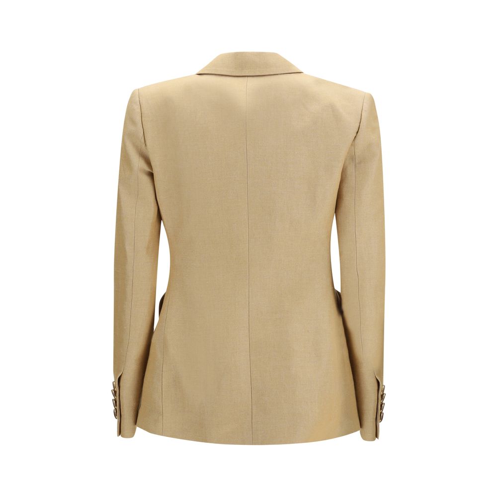 Blazé Milano Renegade Charmer Beige Linen Blazer