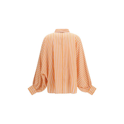 SOSUE Orange Cotton Blouse