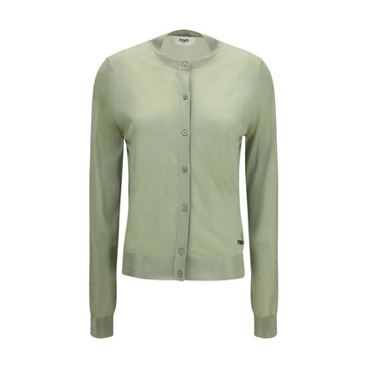 Fendi Light Green Cardigan