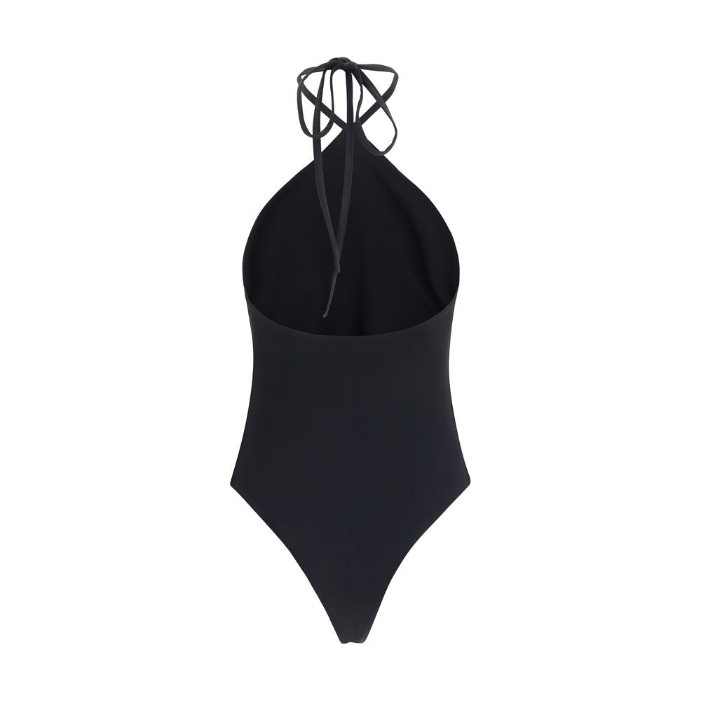 Jacquemus Black Bastide One-Piece Swimsuit