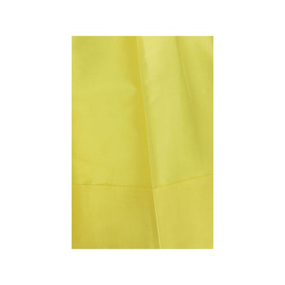 Sara Roka Bicolor Silk Knee Length Shorts