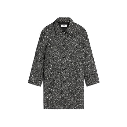 Celine Gray Mohair Coat for Men