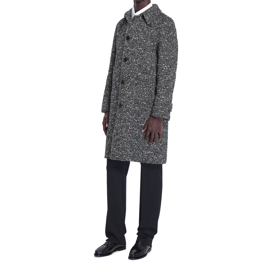 Celine Gray Mohair Coat for Men