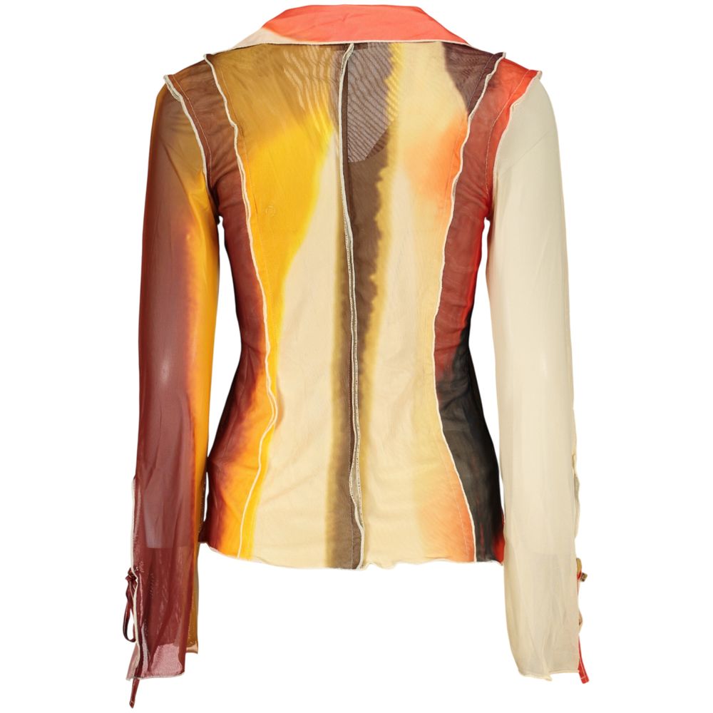 Desigual Beige Patterned Shirt - Paint Lacroix