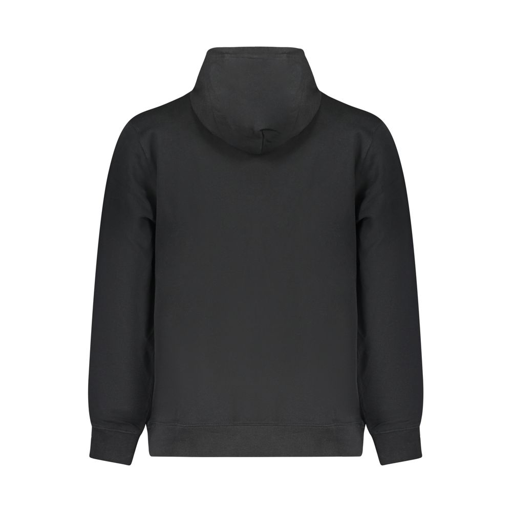 Converse Black Cotton Hooded Sweatshirt